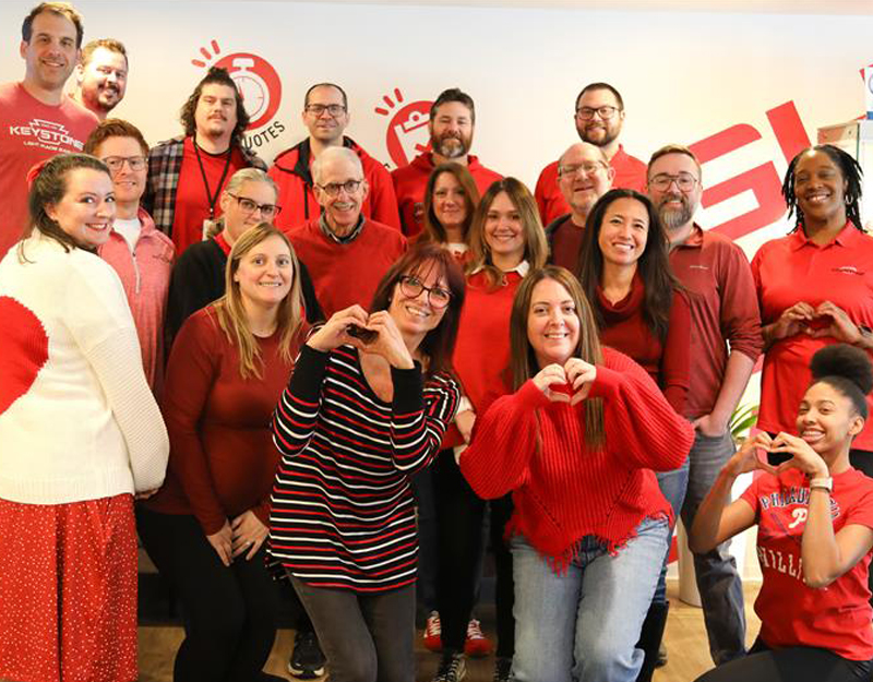 American Heart Association group shot