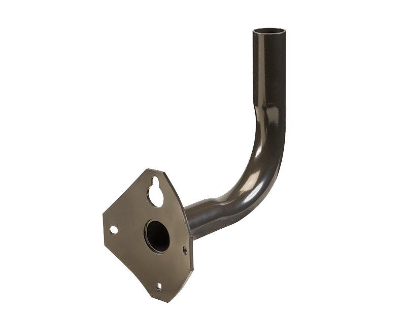 Wood pole mount